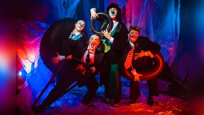 Das Clown-Ensemble Mimirichi aus Kiew. (Foto: Mimirichi)