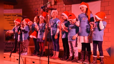 Der Kinderchor „Little Friends” beim Adventskonzert. (Foto: privat)