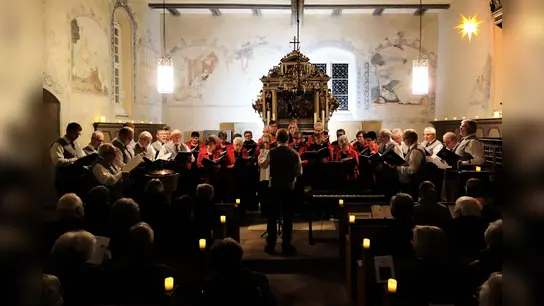 Weihnachtskonzert des Gesangvereins „Concordia Meinbrexen“ in der St. Johanniskrirche. (Foto: Foto: Concordia Meinbrexen)