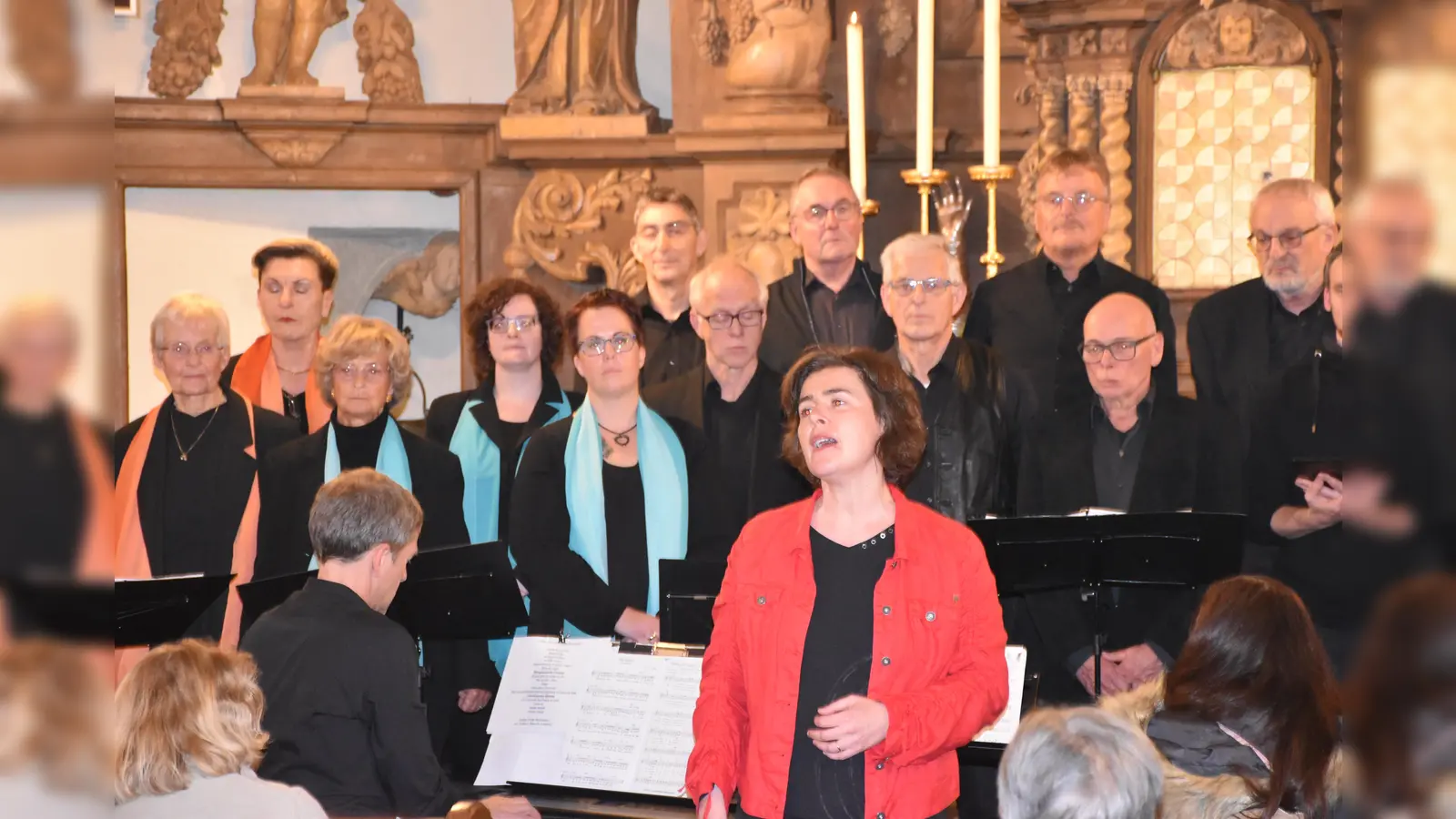 Konzert des Gospelchores zum Adventsmarkt 2019. (Foto: Archiv)
