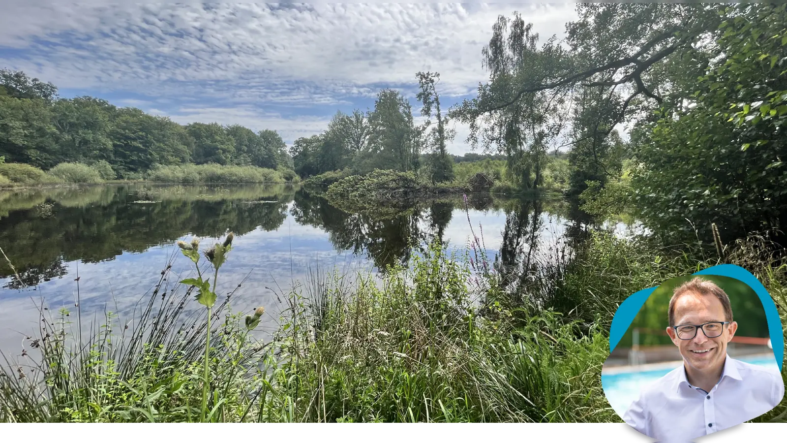 Natur pur gibt es am Rothbalzer Teich, in der Nähe des Zentrums Pfadfinden bei Immenhausen. (Foto: Sürder/Studio Blofield)