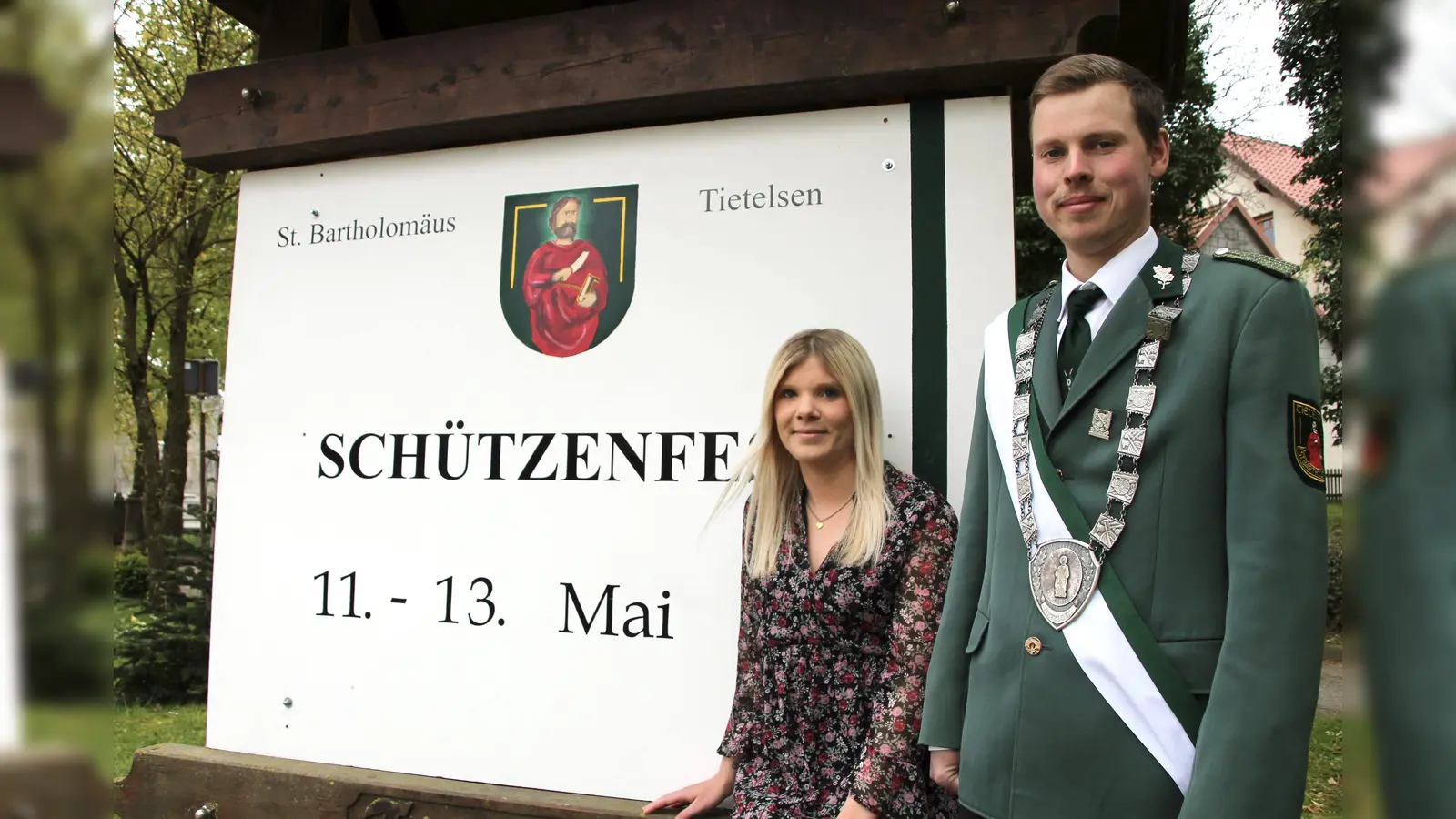 Königspaar Anna Saggel und Janek Güthoff. (Foto: privat)
