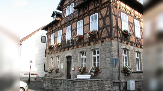 Das Alte Rathaus. (Foto: Foto: Heimatverein Helmarshausen)